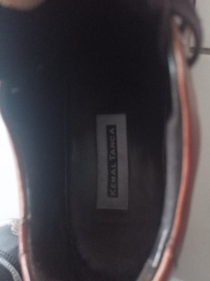 Kahverengi Deri Erkek Klasik Ayakkabı - Görsel 3