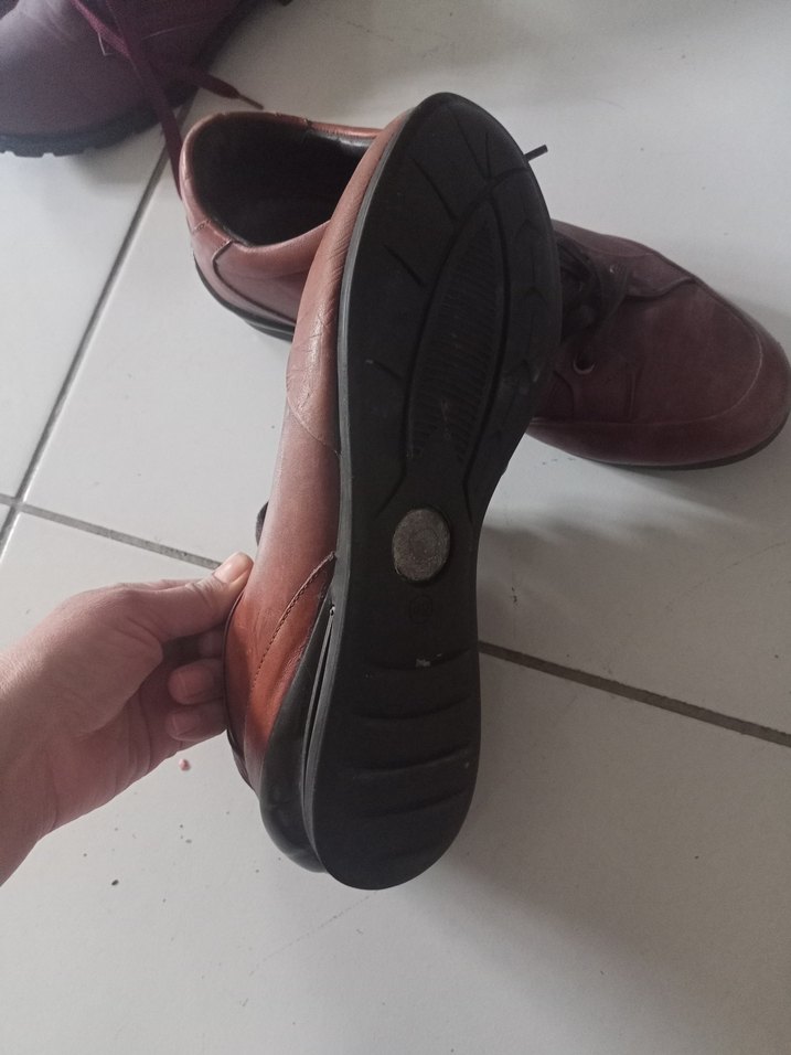 Kahverengi Deri Erkek Klasik Ayakkabı - Görsel 2