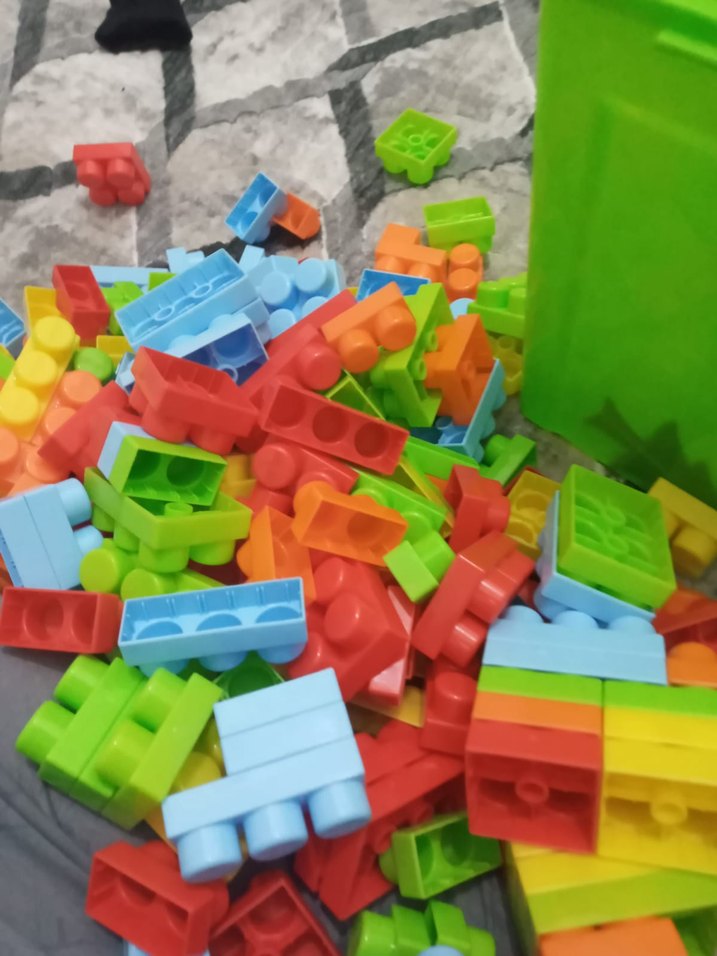 Renkli Lego Blokları Seti - Görsel 5