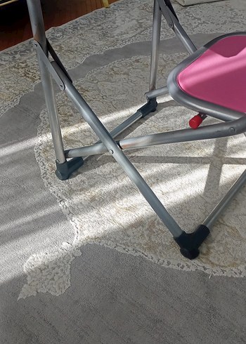 Pastel Pembe Çocuk Sandalyesi ve Masası - Görsel 4