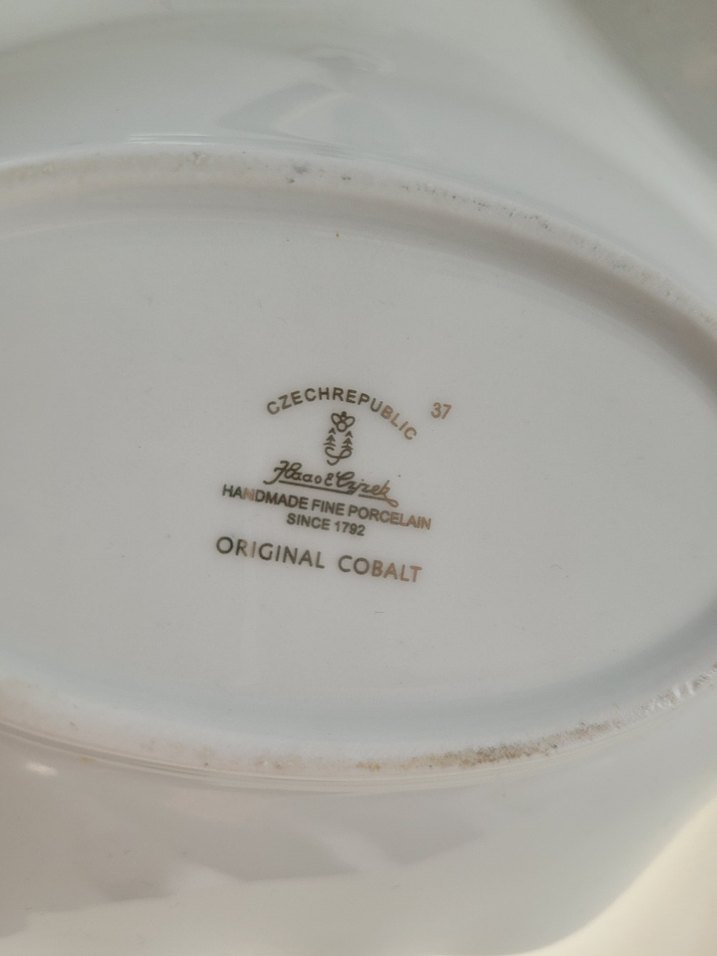 Çekoslovak geyik Desenli Parlak Servis Tabağı - Görsel 2