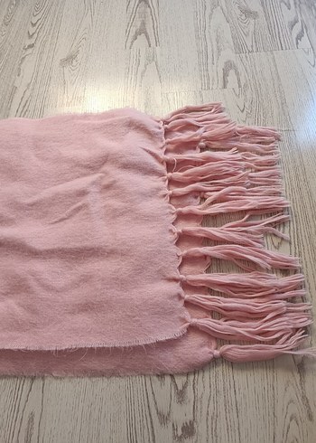 LC Waikiki Pembe Püsküllü Bohem Şal