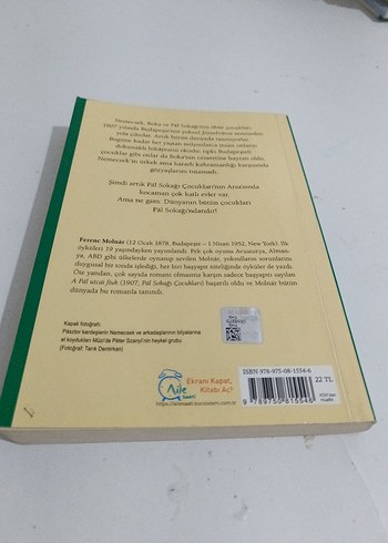 Pál Sokağı Çocukları - Ferenc Molnár - Görsel 2