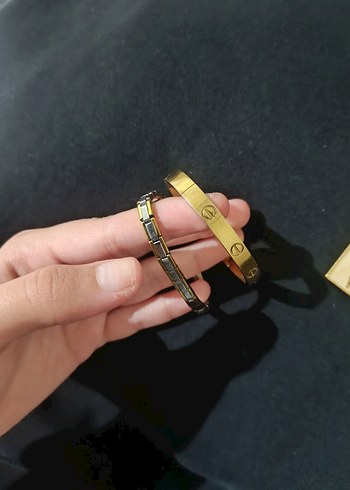 Altın Zincir Detaylı Bohem Kadın Takı Seti Çelik - Görsel 6