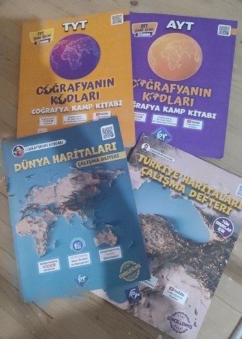 TYT-AYT Coğrafya set COĞRAFYANIN KODLARI(Yanında deneme hediye)