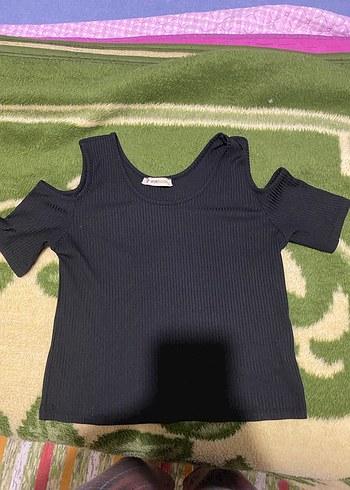 Siyah Kısa Kollu Fitted Tişört