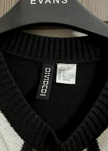 H&m Desenli Yünlü Kadın Süveter - Görsel 4