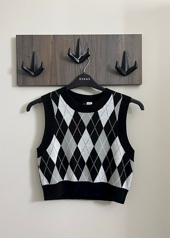 H&m Desenli Yünlü Kadın Süveter - Görsel 2