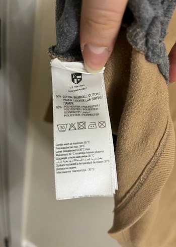 USPA Baskılı Uzun Kollu Erkek Sweatshirt - Görsel 4