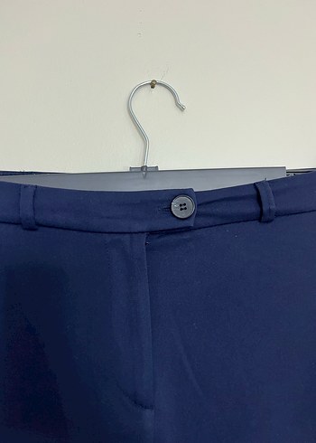 Lacivert Kumaş Pantalon - Görsel 4