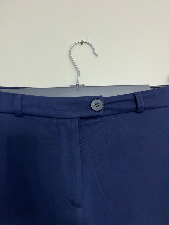 Lacivert Kumaş Pantalon - Görsel 4