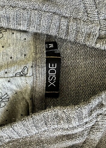 XSIDE M beden Örme Kapşonlu Hırka
