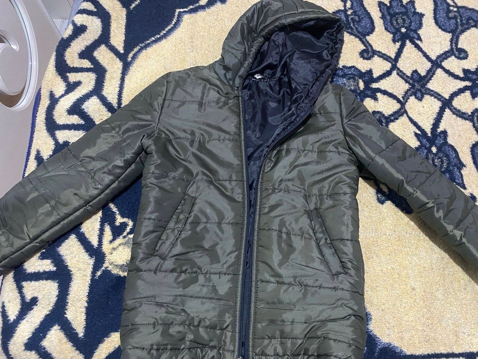 Kapüşonlu Erkek çocuk Mont - Görsel 2