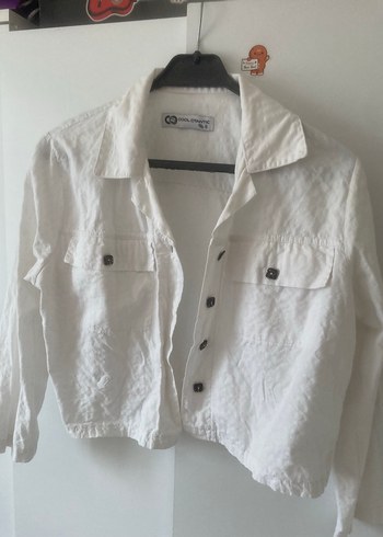 Crop ceket