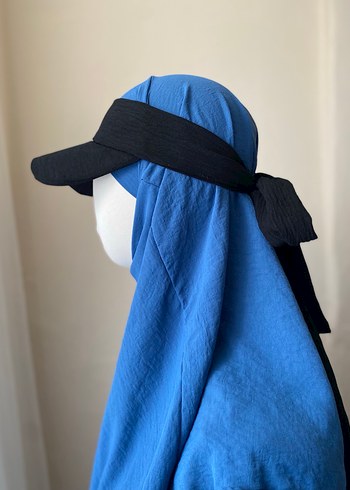 Siyah Şapka Visor bandanalı - Görsel 5