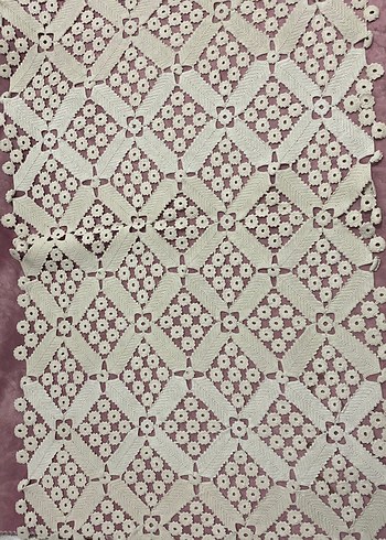 El işi Dantel İşleme masa örtüsü antika - Görsel 5