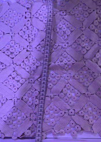 El işi Dantel İşleme masa örtüsü antika - Görsel 4