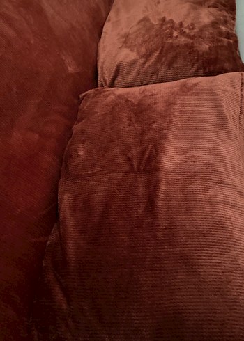 Bordo Kadife Yatak Örtüsü - Görsel 2