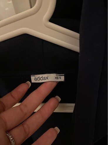 s Beden Addax lacivert oversize ceket