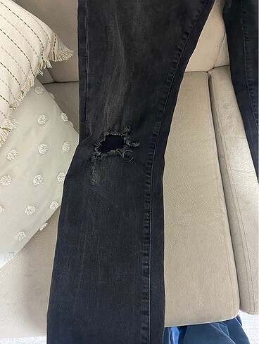 Mavi Jeans Gri Yırtık Kot Pantalon - Görsel 4