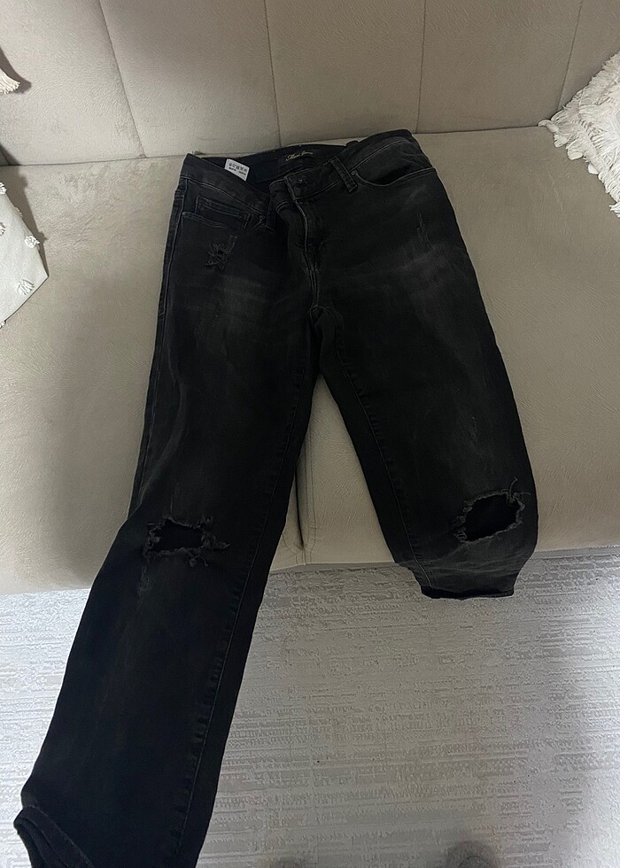 Mavi Jeans Gri Yırtık Kot Pantalon - Görsel 3