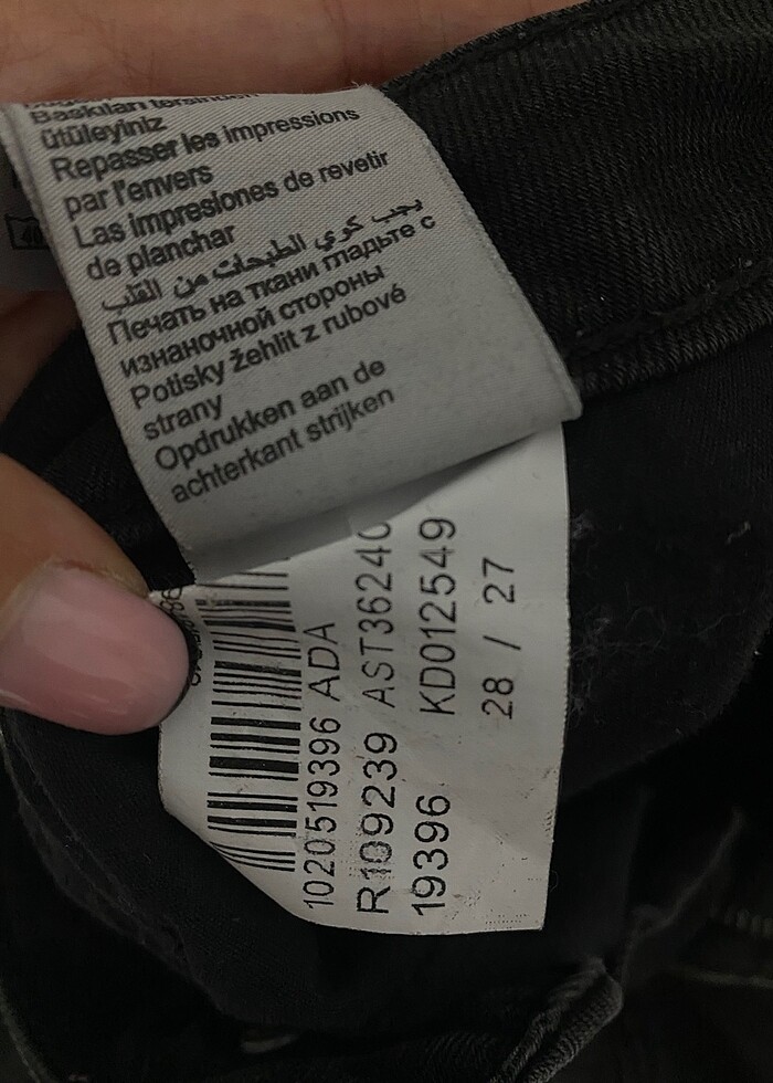 Mavi Jeans Gri Yırtık Kot Pantalon - Görsel 5