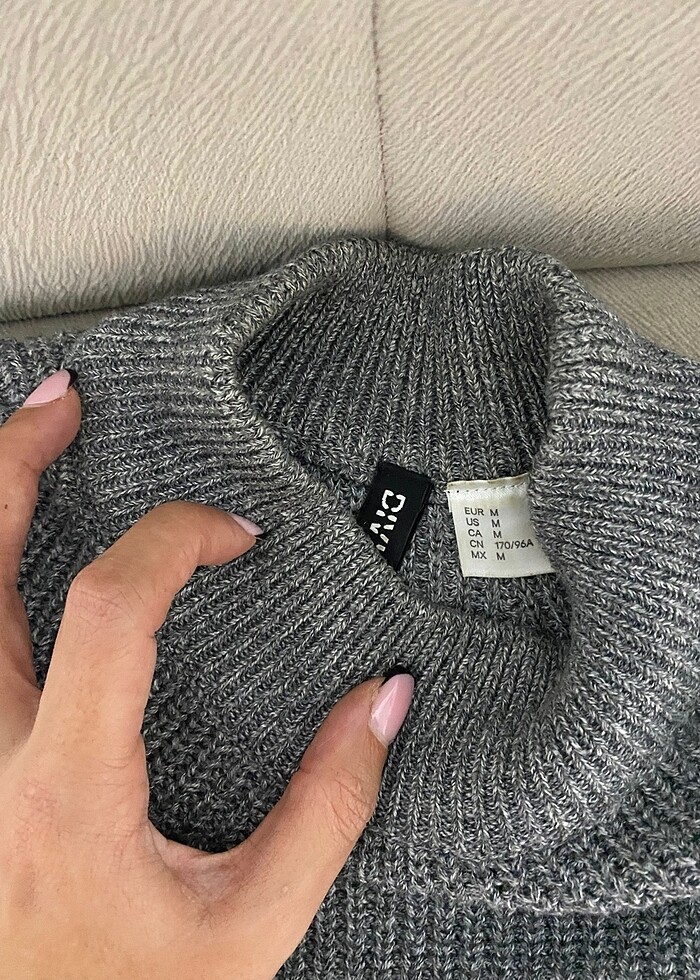 Gri kazak H&M - Görsel 2