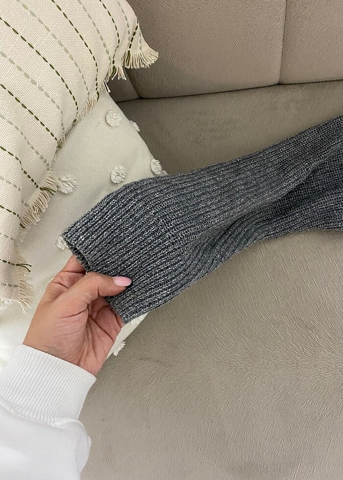 Gri kazak H&M - Görsel 3