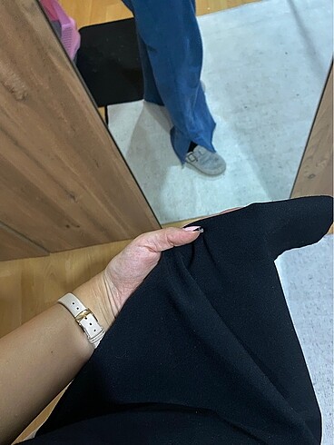 Siyah Trendyol elbise - Görsel 5