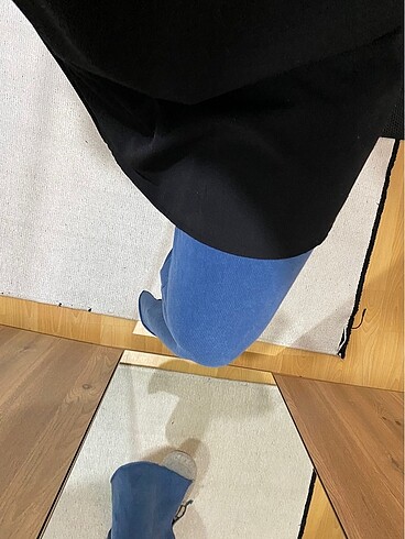 Siyah Trendyol elbise - Görsel 7