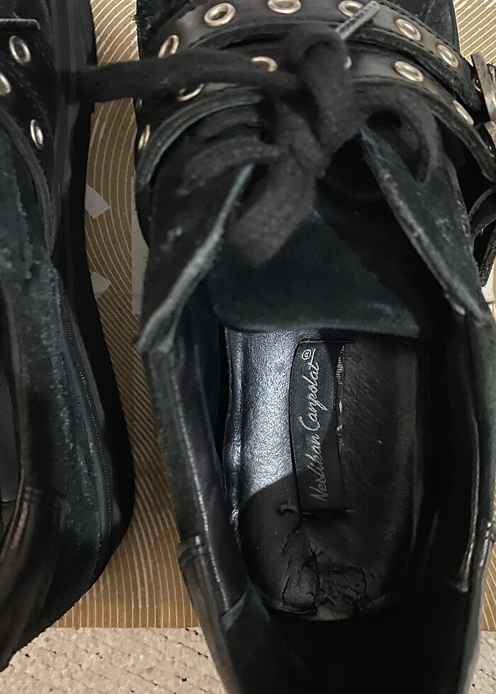 Siyah süet Neslihan Canpolat - Görsel 3