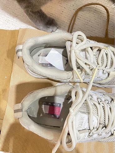 Tommy Hilfiger Beyaz Spor Ayakkabı - Görsel 6