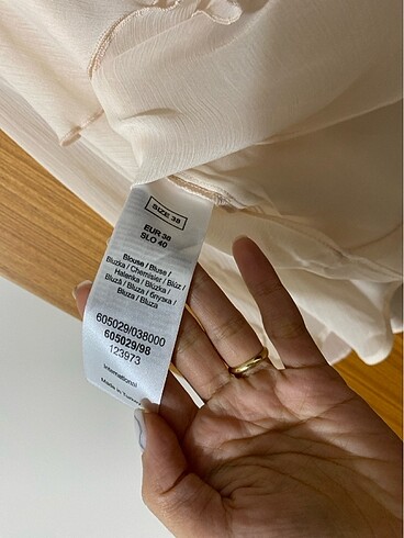 Açık pembe bluz - Görsel 5