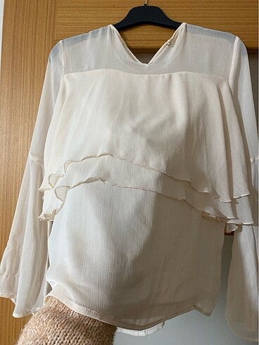 Açık pembe bluz - Görsel 4