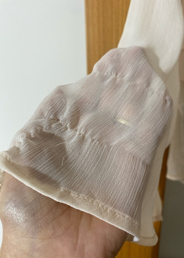 Açık pembe bluz - Görsel 3