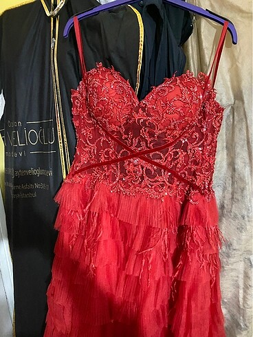 Kırmızı Kına Elbisesi - Görsel 3