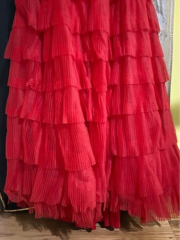 Kırmızı Kına Elbisesi - Görsel 6