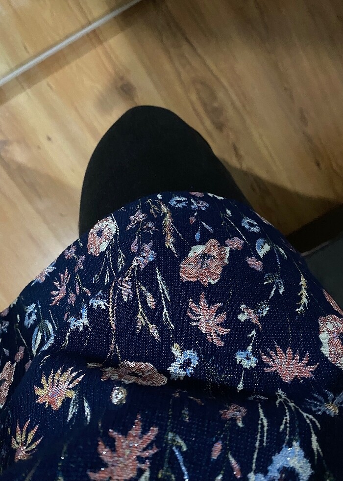 Renkli Jile Elbise - Görsel 3