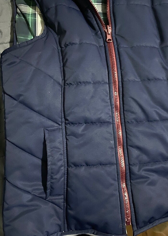 Lacivert Yelek - Görsel 3