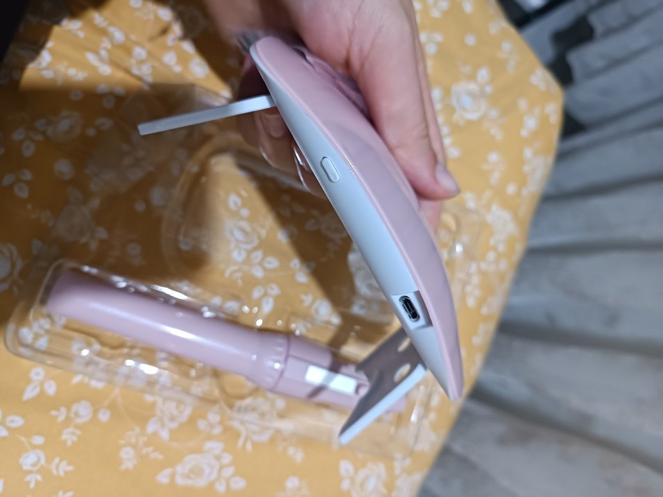 Pembe El ve Ayak Bakım Seti UV Lambalı - Görsel 3