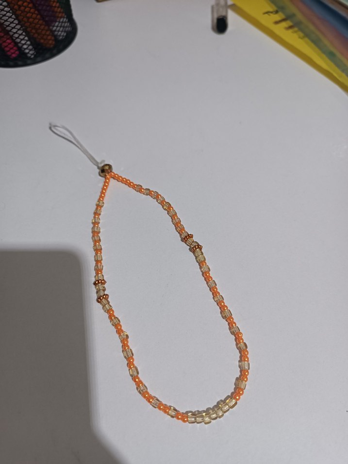 Renkli Boncuklu Yılan Desenli Kadın Charm - Görsel 2