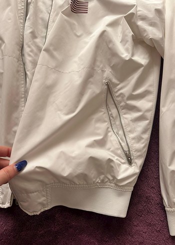 Bershka Gri Fermuarlı Kadın Ceket - Görsel 5