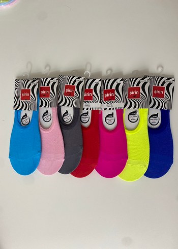 Renkli Desenli Çorap - Görsel 2