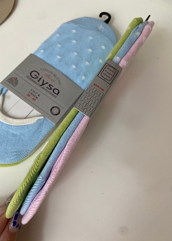 Renkli Baskılı Çorap - Görsel 3