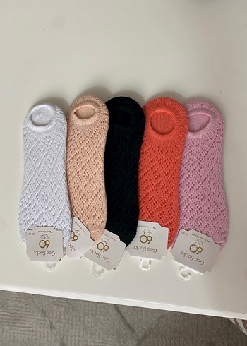 Renkli Örgü Çorap - Görsel 2