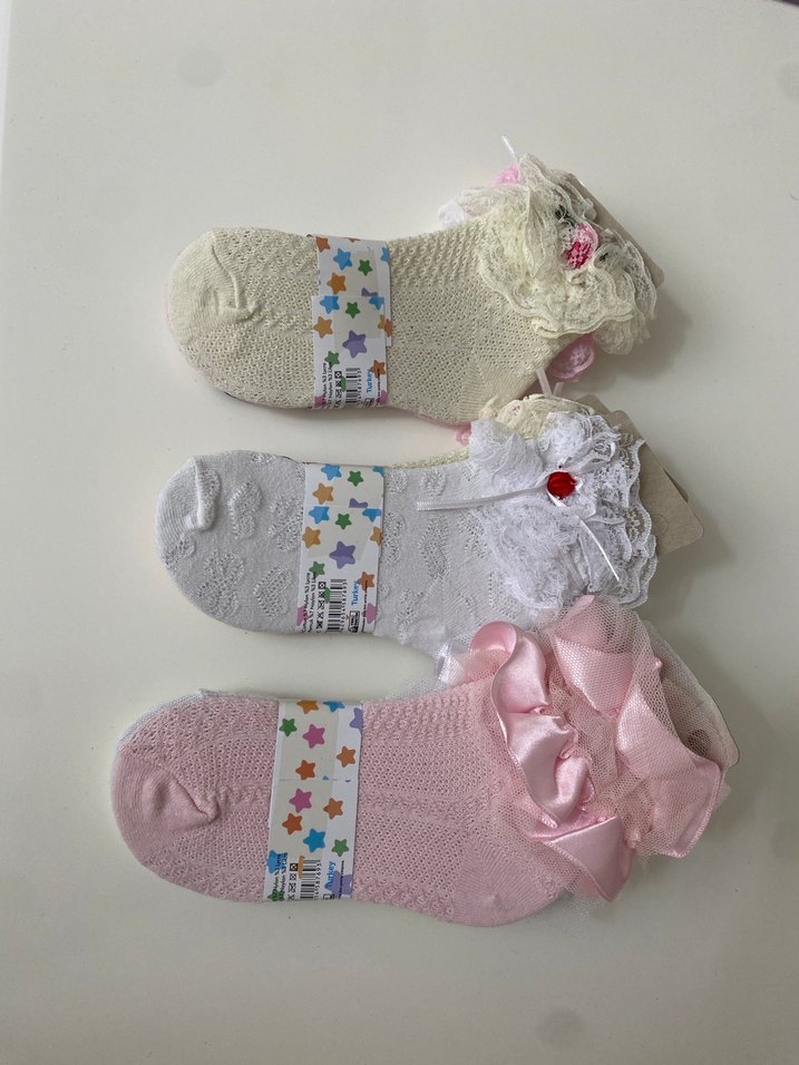 Nakışlı Kız Çorabı - Görsel 3