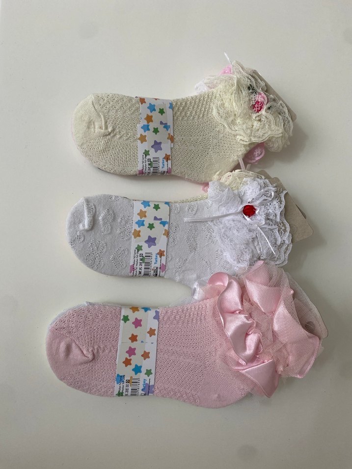 Nakışlı Kız Çorabı - Görsel 2