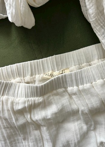 Uzun Beyaz Bohem Kadın plaj Elbise - Görsel 4