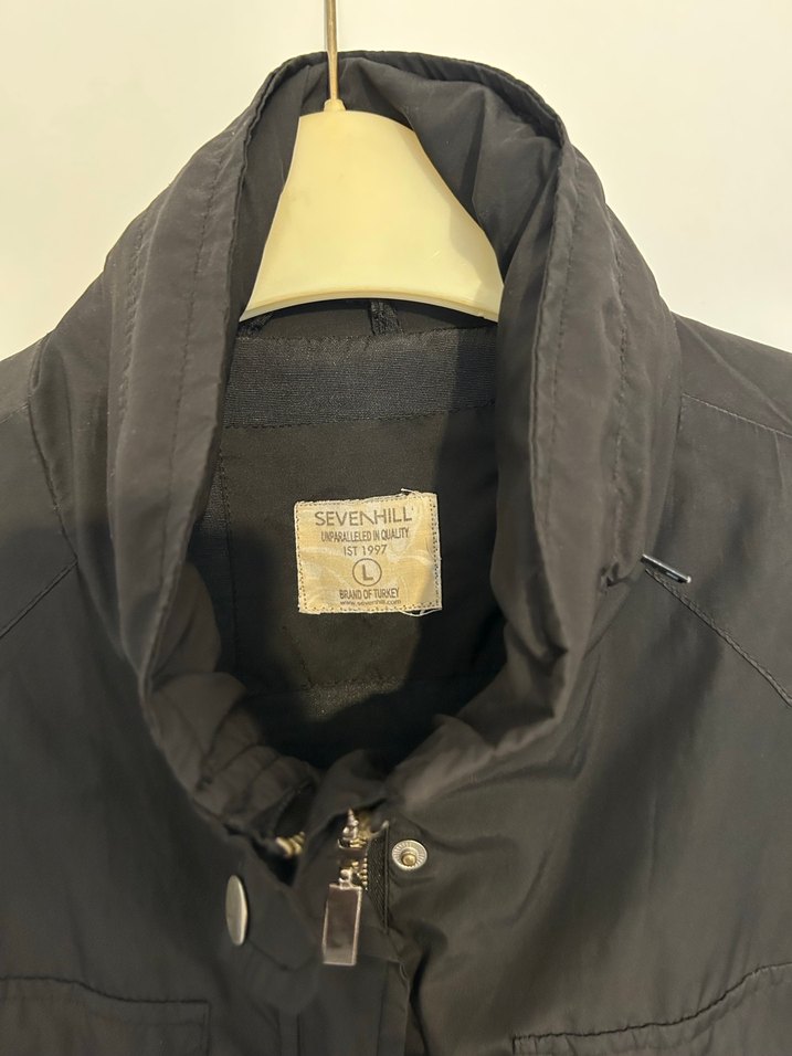 Sevenhill siyah yagmurluk - Görsel 2