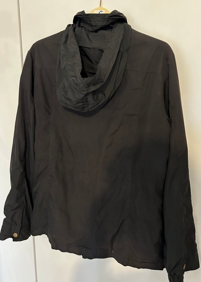 Sevenhill siyah yagmurluk - Görsel 5